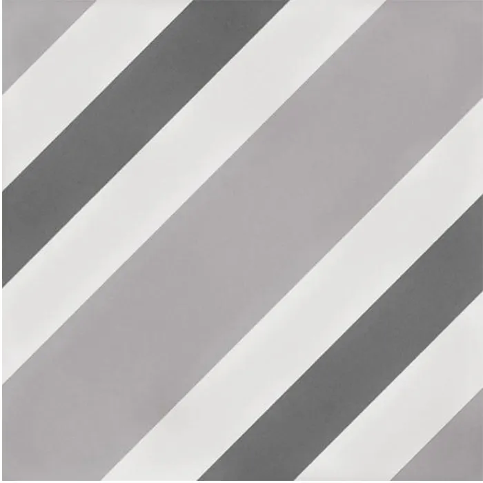 Cement Pattern Decor Grey 18.5x18.5